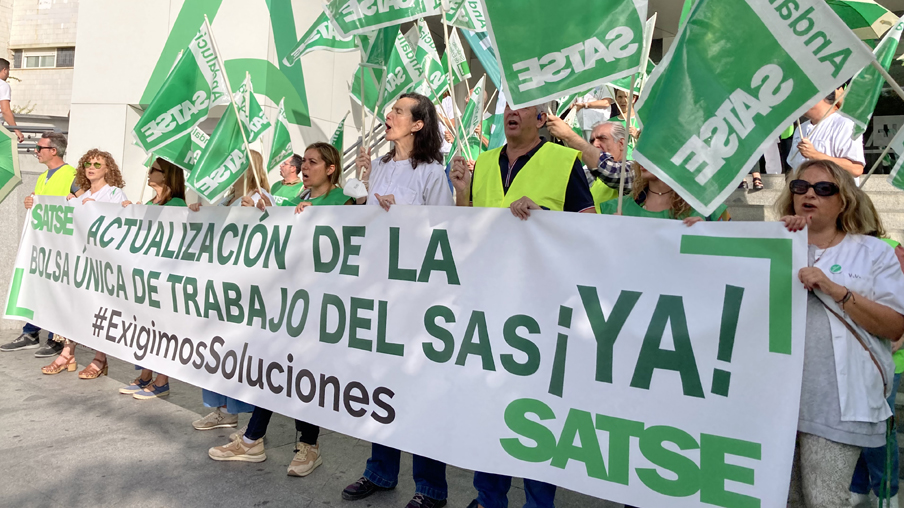 protesta por paralización de la bolsa